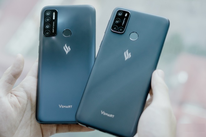 Vsmart Live 4 có hiệu ứng ánh sáng ở mặt lưng ấn tượng hơn Joy 4