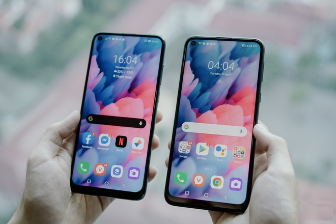 Kích thước màn hình của Joy 4 lớn hơn Live 4 một chút xíu với 0.03 inch