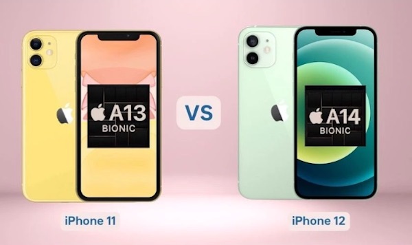 so sánh iphone 11 và 12