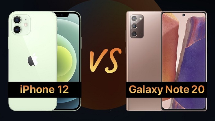 Galaxy Note 20 và iPhone 12 đều đẹp và bắt mắt