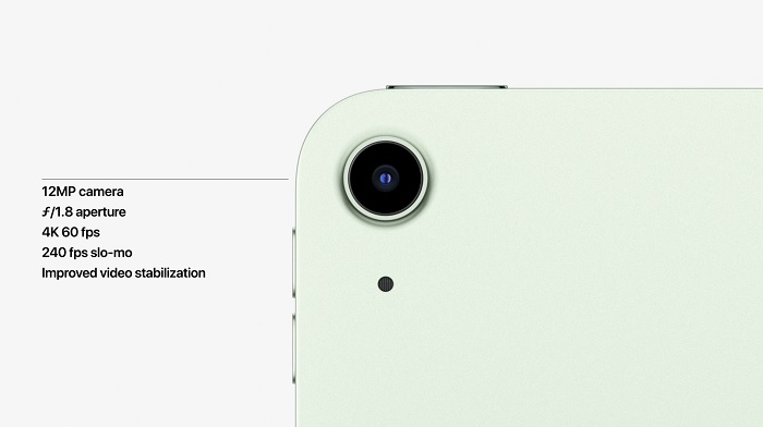 Hệ thống camera chất lượng cũng là một lời giải thích tại sao nên mua iPad Air 4