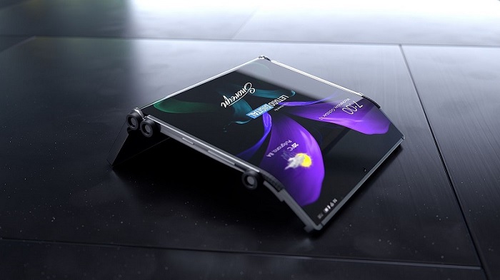 Ảnh render Galaxy Z Dual Fold