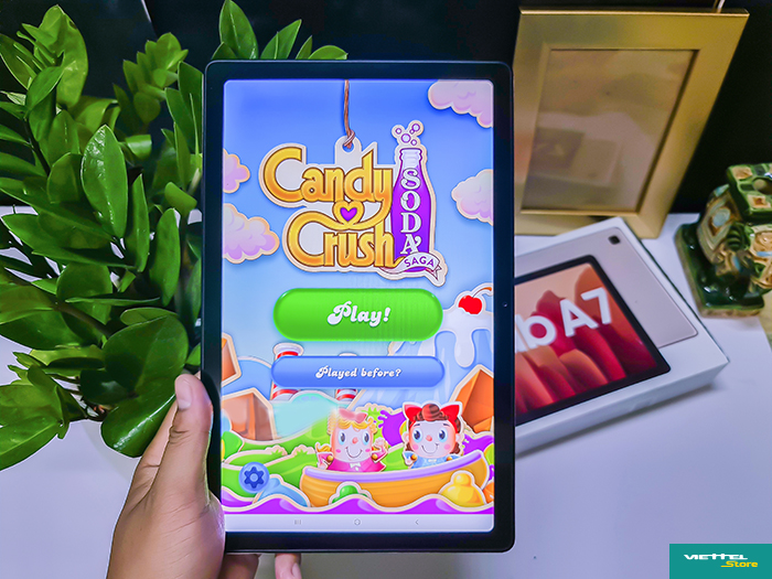 trải nghiệm Galaxy Tab A7