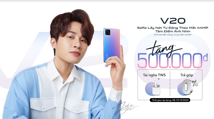 Quà tặng khi đặt trước vivo V20