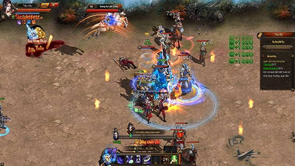 Webgame đánh theo lượt Long Kỵ Tam Quốc