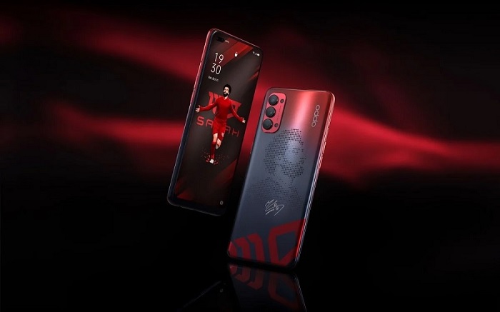 Mặt lưng Reno4 Mo Salah Edition cực ấn tượng