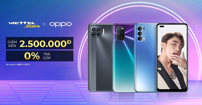 OPPO sale lớn 11/11 - giảm sốc đến 2,5 triệu đồng khi mua OPPO A93 và Reno4