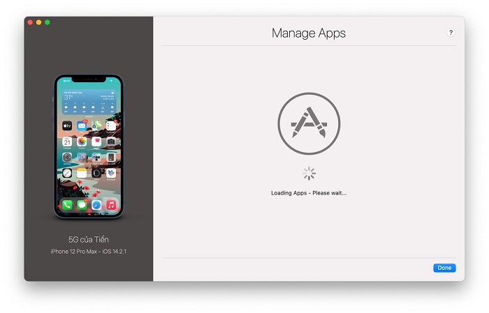 Cắm iPhone vào máy tính và chọn Tin cậy (Trust) trên màn hình iPhone rồi nhập passcode sau khi đã mở iMazing lên