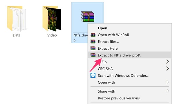 Cách đóng băng USB cần phải tải NTFS Driver Protection