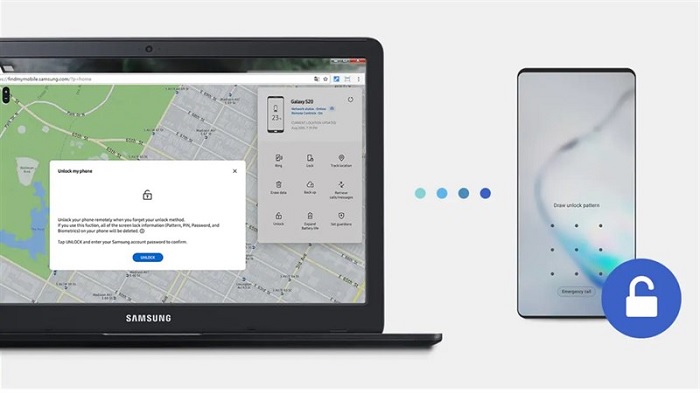 Tính năng SmartThings Find sẽ giúp người dùng tìm được điện thoại dù không có mạng
