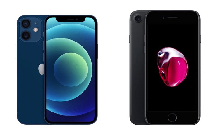 Xét về thiết kế, có nên nâng cấp iPhone 7 lên iPhone 12 mini không