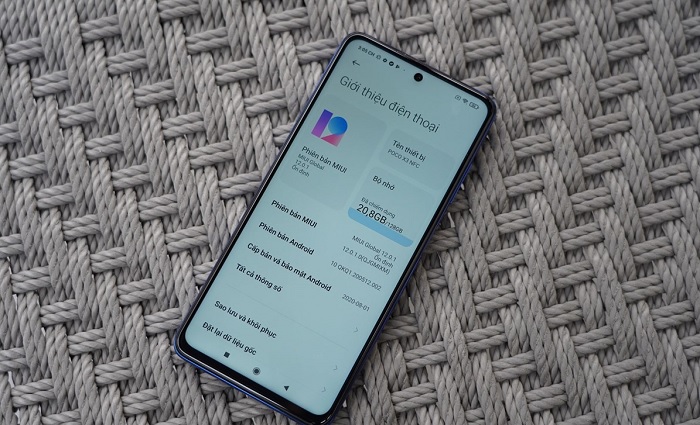 Cấu hình phần cứng của máy