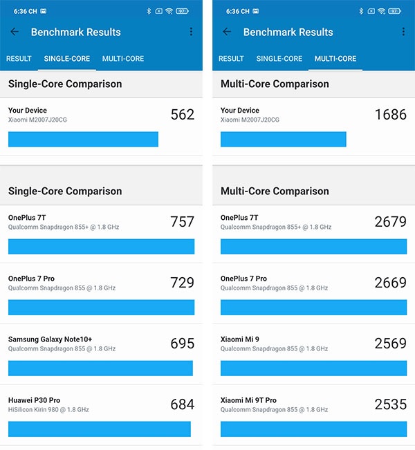 Đo CPU của POCO X3 NFC bằng Geekbench 5