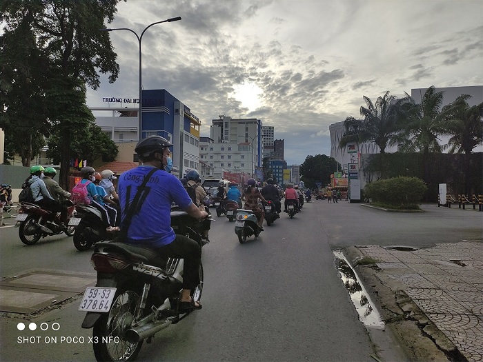 Ảnh chụp trong điều kiện đủ sáng