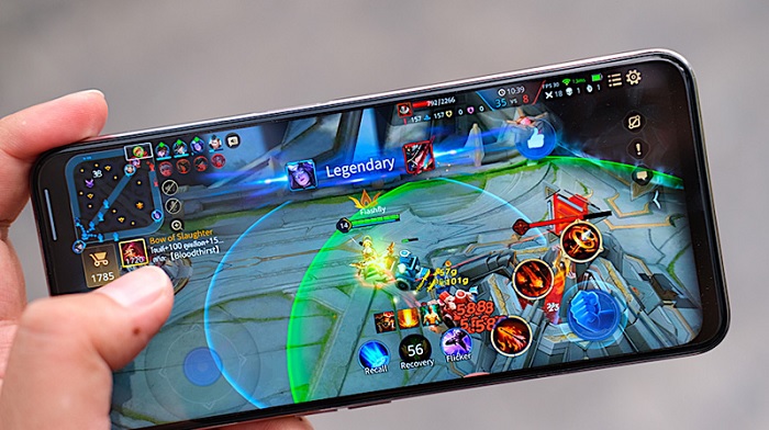 OPPO Reno4 Z 5G chơi game rất mượt và không bị nóng