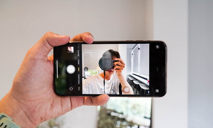 Giao diện camera sau khi nâng cấp lên iOS 14.2