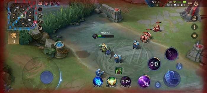 Trải nghiệm với Liên Quân mobile