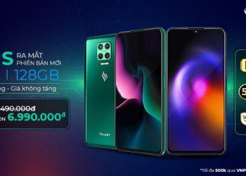 Mua Vsmart Aris 8GB|128GB, bộ nhớ tăng - giá không tăng còn giảm thêm 500k