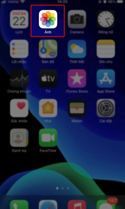 Cách lật ảnh chụp từ camera trước trên iPhone chạy iOS 14 trở về trước