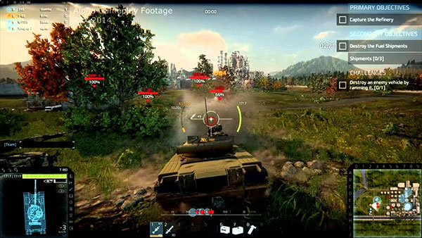 Game bắn tank Armored Warfare