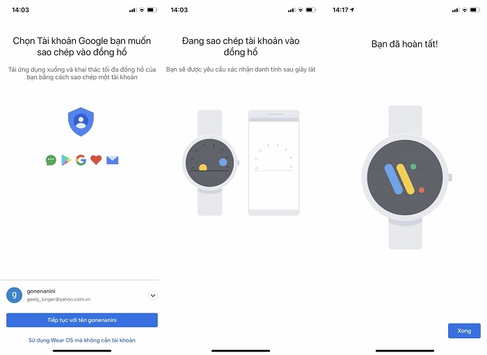 Đồng bộ dữ liệu giữa đồng hồ và điện thoại