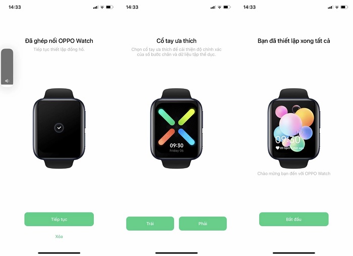 Hoàn thành kết nối và bắt đầu trải nghiệm những tính năng thú vị