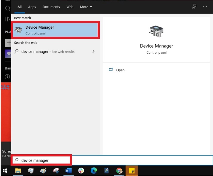 Vào Device Manager để kiểm tra driver