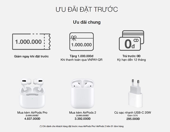 Một số ưu đãi khi mua iPhone 12 chính hãng tại Viettel Store