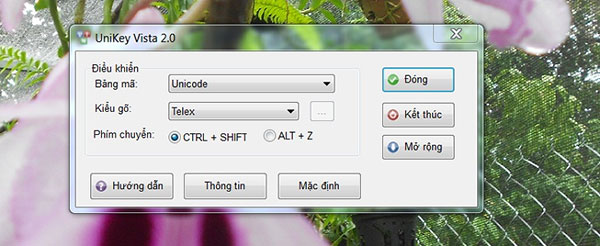 Mỗi máy tính chỉ nên cài đặt một bộ công cụ hỗ trợ soạn thảo tiếng Việt