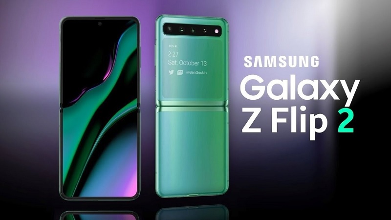 Màn hình Samsung Galaxy Z Flip 2 trang bị tần số quét 120Hz