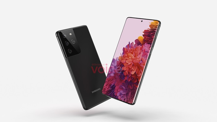 Hình ảnh render của Samsung Galaxy S21