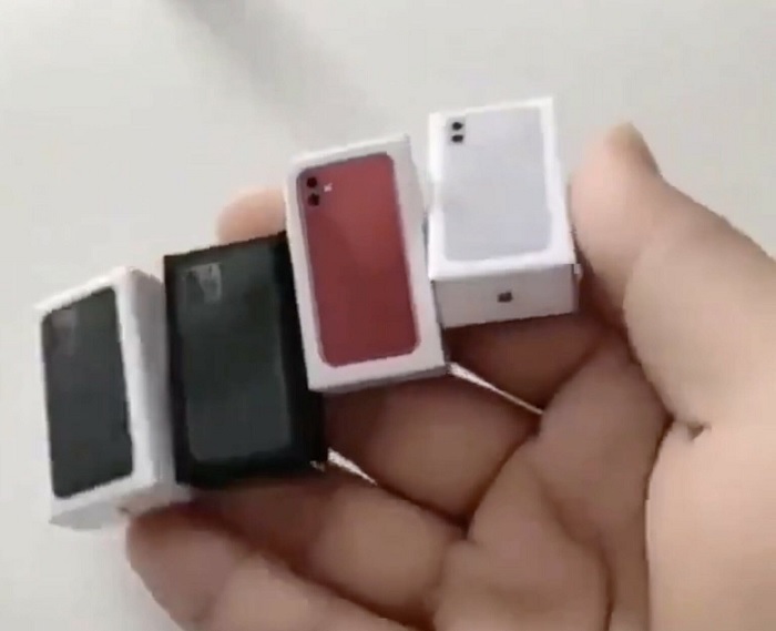 iPhone 12 siêu mini (Ảnh cắt từ clip)