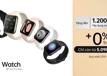 OPPO Watch giảm đến 1.200.000 đồng
