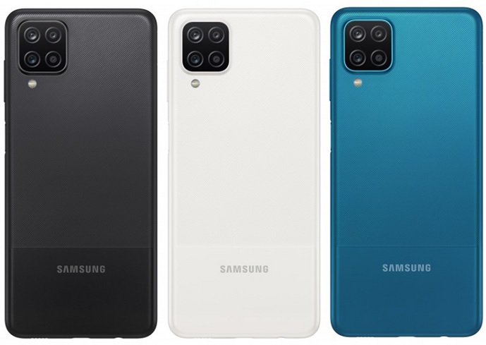 Mặt sau của Galaxy A12
