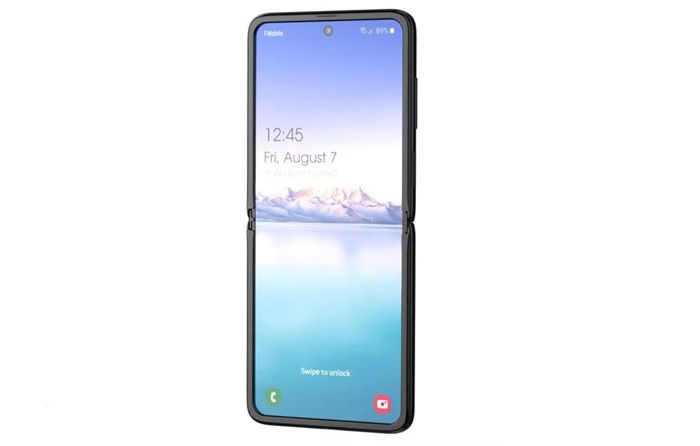 Galaxy Z Flip 2 vẫn sử dụng màn hình đục lỗ tương tự Galaxy Z Flip