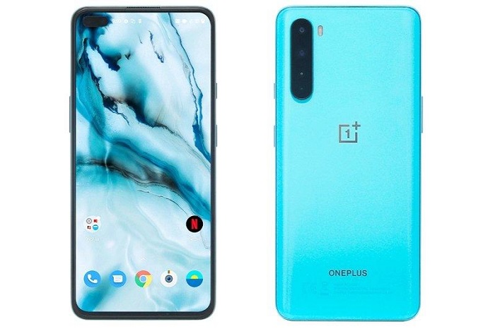 …so với màn hình có camera selfie kép của OnePlus Nord