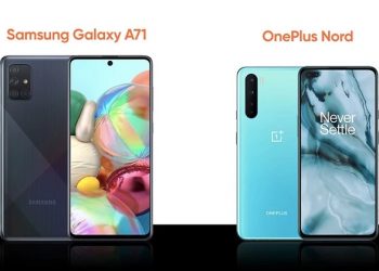 So sánh Galaxy A71 với OnePlus Nord