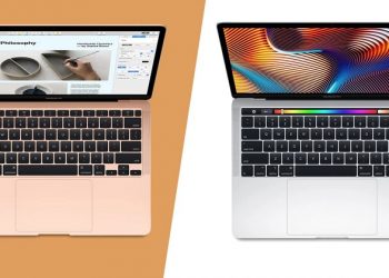 So sánh MacBook Air và MacBook Pro 13 mới