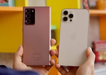 thiết kế iPhone 12 Pro Max và Galaxy Note 20 Ultra