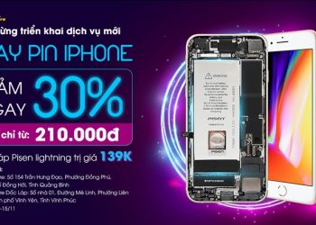 Thay pin iPhone - Giảm ngay 30% - Giá chỉ từ 210.000 đồng