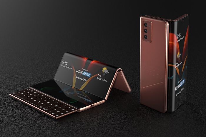 Ảnh minh họa Galaxy Z Fold 3