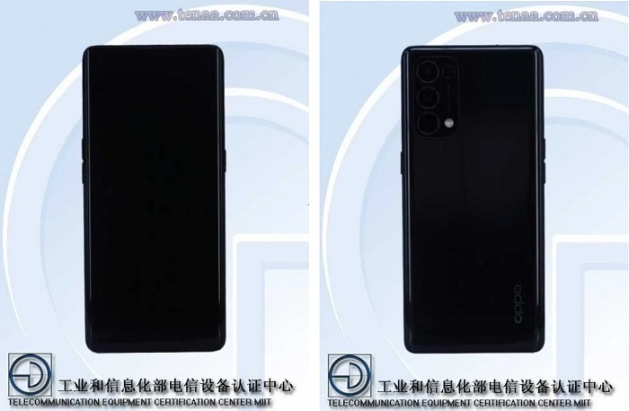 Ảnh OPPO Reno5 Pro 5G được tìm thấy trên TENAA