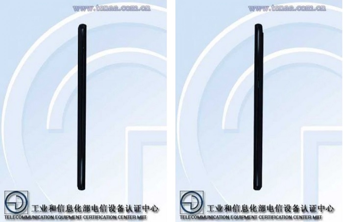 Hai cạnh bên của Reno5 Pro 5G