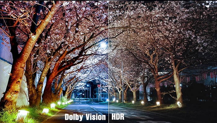 So sánh định dạng video Dolby Vision và HDR