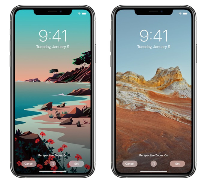 Hình nền mới của iOS 14.2