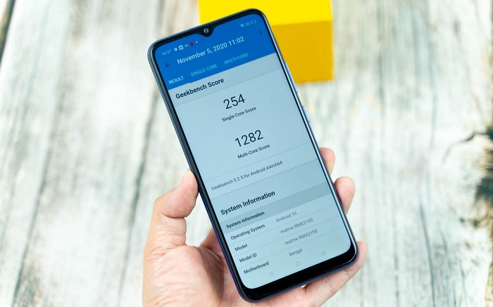 Điểm hiệu năng của Realme C15