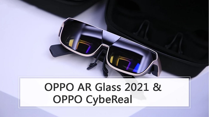 Bộ đôi sản phẩm mới của OPPO là AR Glass 2021 và OPPO CybeReal vừa được trình làng