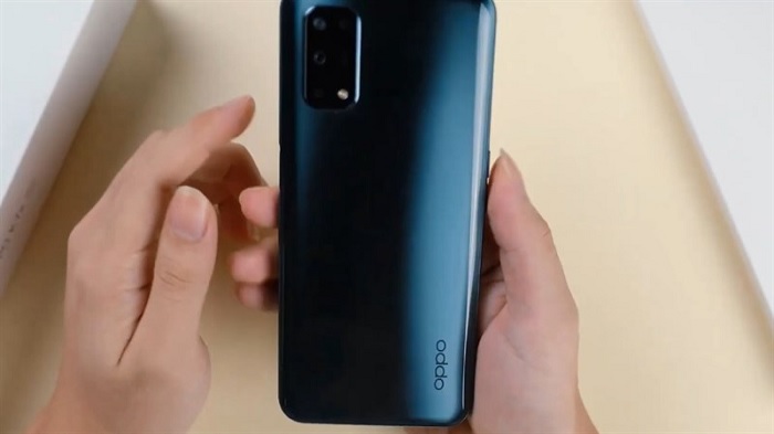 Cận cảnh mặt sau của OPPO K7x 5G