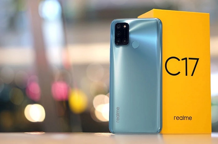 Realme C17 sở hữu ngoại hình hiện đại