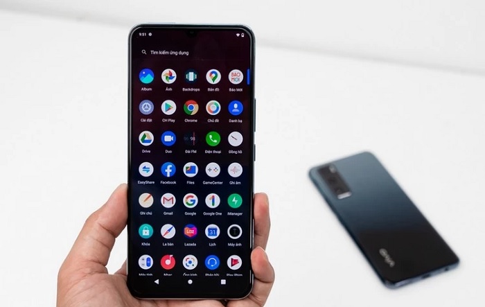 Chế độ nền tối trên Vivo V20 SE